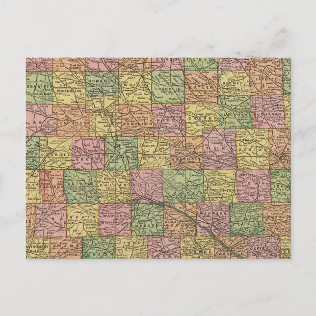 Iowa 8 postcard (Front)