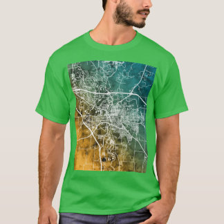 Iowa City Map 4 T-Shirt