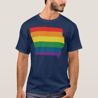 Iowa État arc-en-ciel TShirt 1