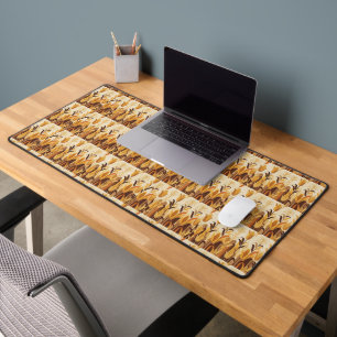 Iowa Golden Corn Field - Harvest Agriculture Desk Mat