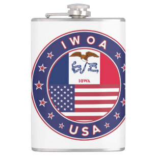 Iowa Hip Flask