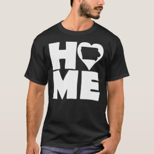 Iowa Home Heart State Tees T-Shirt