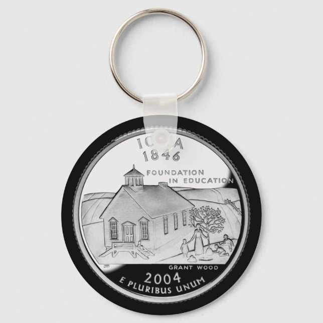 IOWA KEYCHAIN (Front)