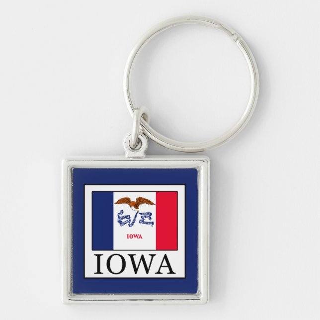 Iowa Keychain (Front)