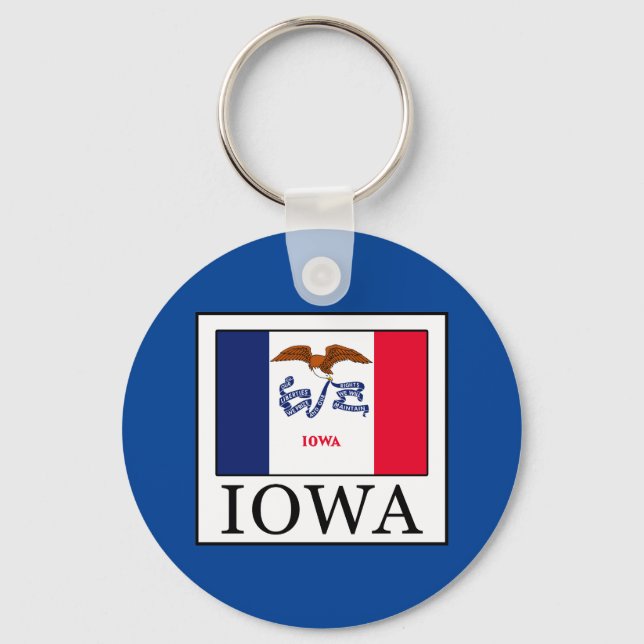 Iowa Keychain (Front)