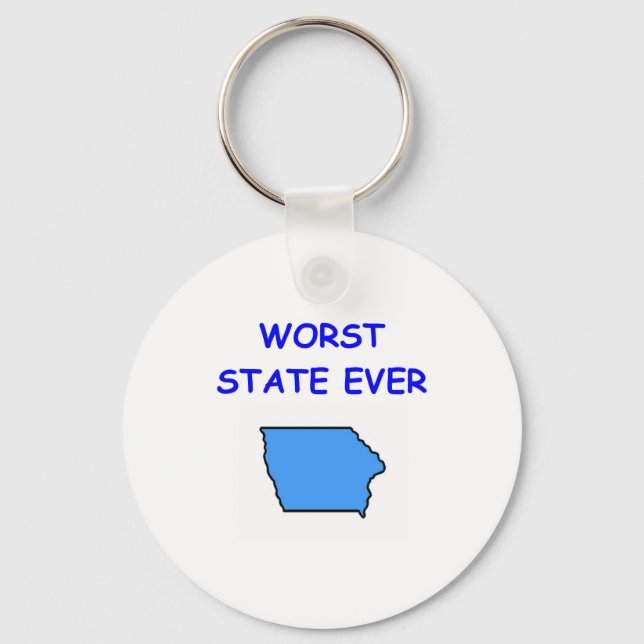 IOWA KEYCHAIN (Front)