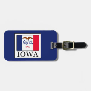 Iowa Luggage Tag