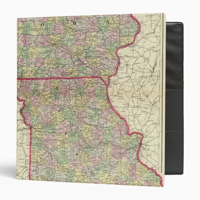 Iowa, Missouri Binder (Front/Inside)