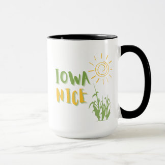 Iowa Nice Mug for Midwesterners