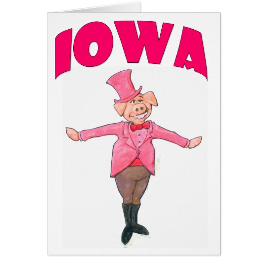 Iowa Pig Card
