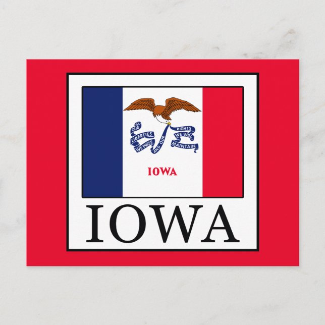 Iowa Postcard (Front)