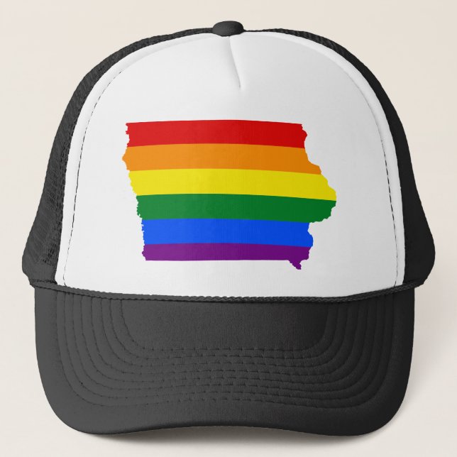 Iowa Pride Trucker Hat (Front)