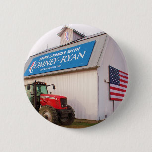 Iowa Romney-Ryan Button