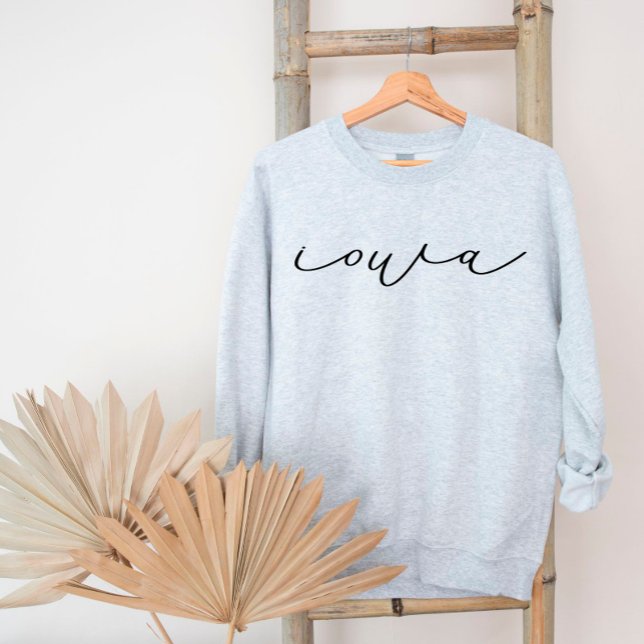 Iowa Script State Women’s Sweatshirt (Creator Uploaded)