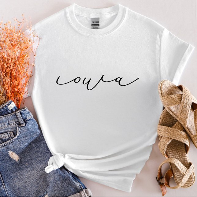 Iowa Script State Women’s T-Shirt (Creator Uploaded)