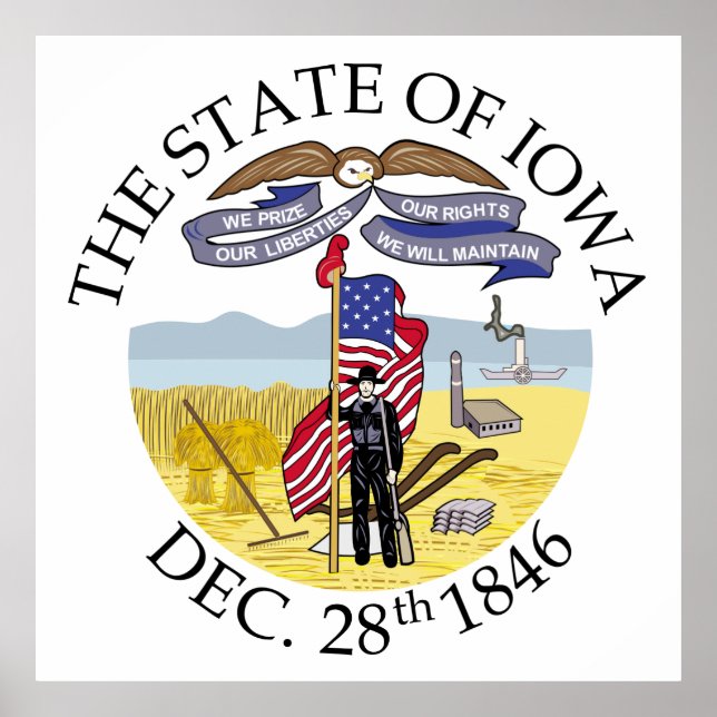 Iowa sign (Front)