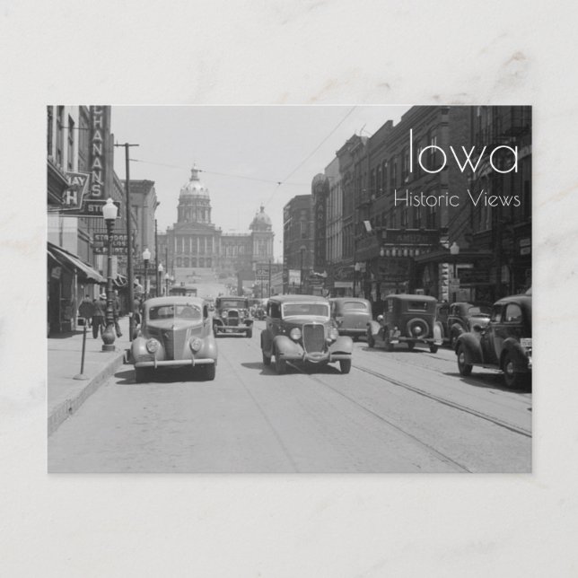 Iowa State Capitol Postcard (Front)