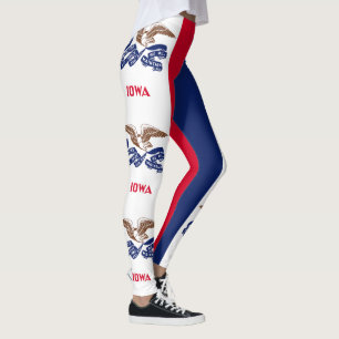 Iowa State Flag Leggings
