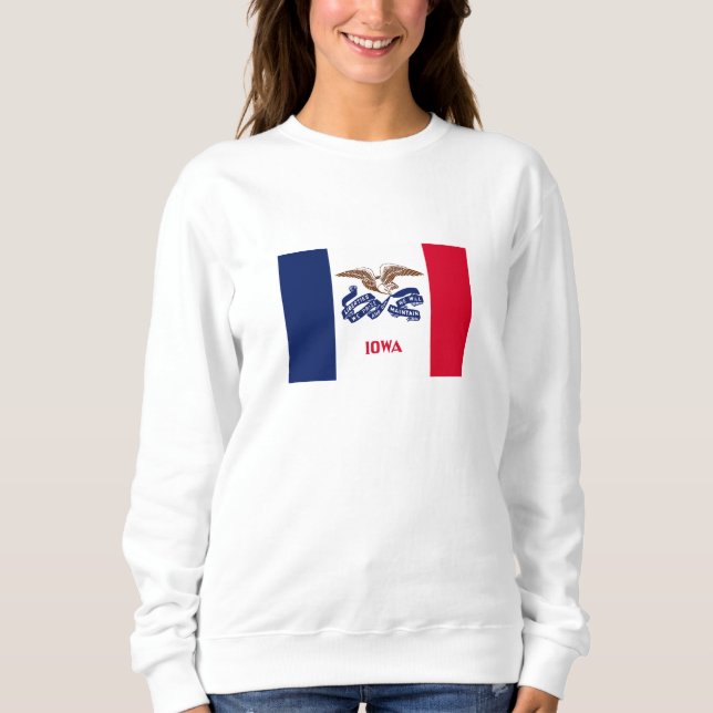 Iowa State Flag Sweatshirt (Front)