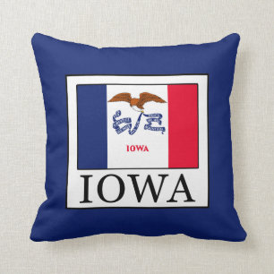 Iowa Throw Pillow