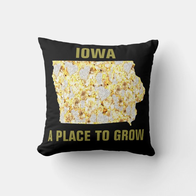IOWA THROW PILLOW (Front)