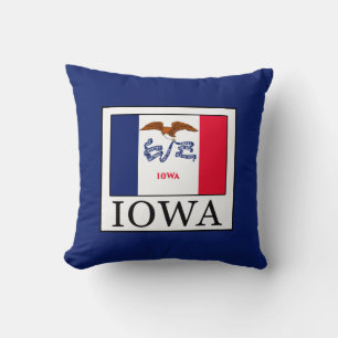 Iowa Throw Pillow