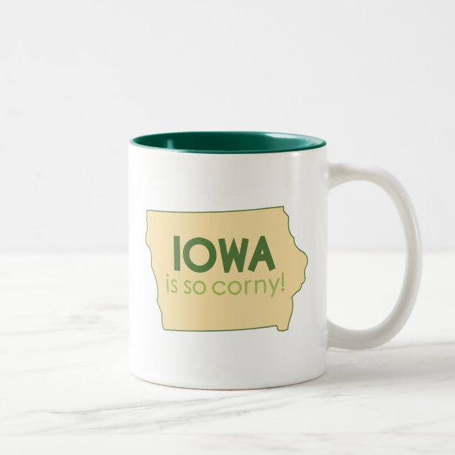 Iowa Two-Tone Coffee Mug (Right)