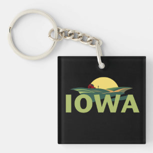 Iowa United States of America Keychain