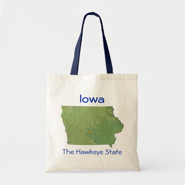 Iowan Map Bag (Front)