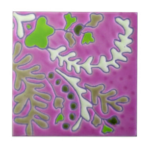 IP027 Indian Paisley Reproduction Antique Tile