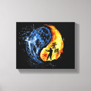 Ip Man Wing Chun ( Yin Yang) Canvas Print
