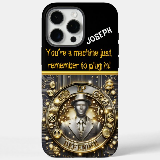 IP Rights Advocate Case-Mate iPhone Case (Back)