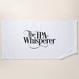 IPA Whisperer Beach Towel