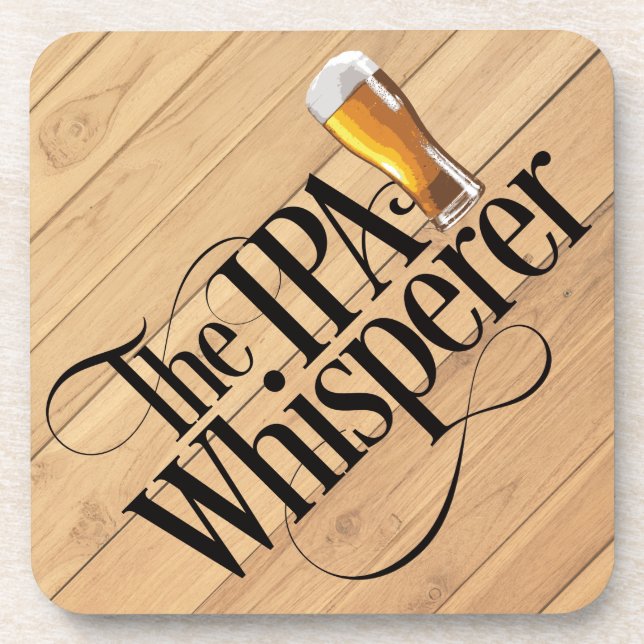 IPA Whisperer Coaster (Front)