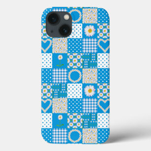 iPad Air Case: Daisy Chains, Faux Patchwork iPhone 13 Case