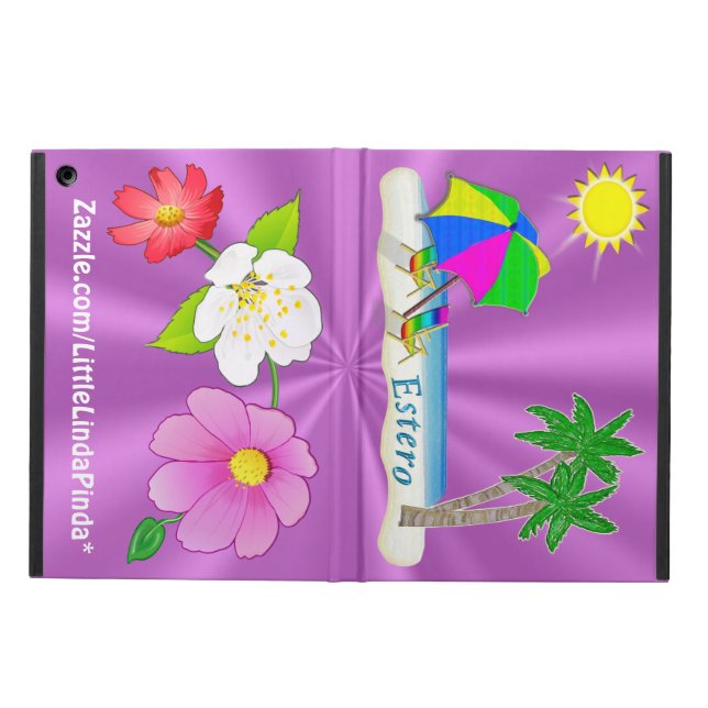 iPad Air Customizable Cases with YOUR TEXT (Outside)