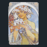 IPAD CASE - Alphonse Mucha - Vintage 1897 -Flowers<br><div class="desc">This case features a vintage 1897 image of art by artist Alphonse Mucha.  Available for other iPad models. ►Customize/personalize by adding custom text in your choice of font,  or an additional image or a logo. Makes a nice gift.</div>