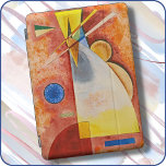 iPAD CASE - "Ineinander" (1928) by Kandinsky<br><div class="desc">This iPad case features a colourful abstract by artist Wassily Kandinsky and is entitled "Ineinander" (1928). It features bright colours and geometric shapes. ►Several case sizes may be available. ►Personalize with custom text (a name or company name, etc.), a logo or other image etc. Makes a great and colourful gift....</div>