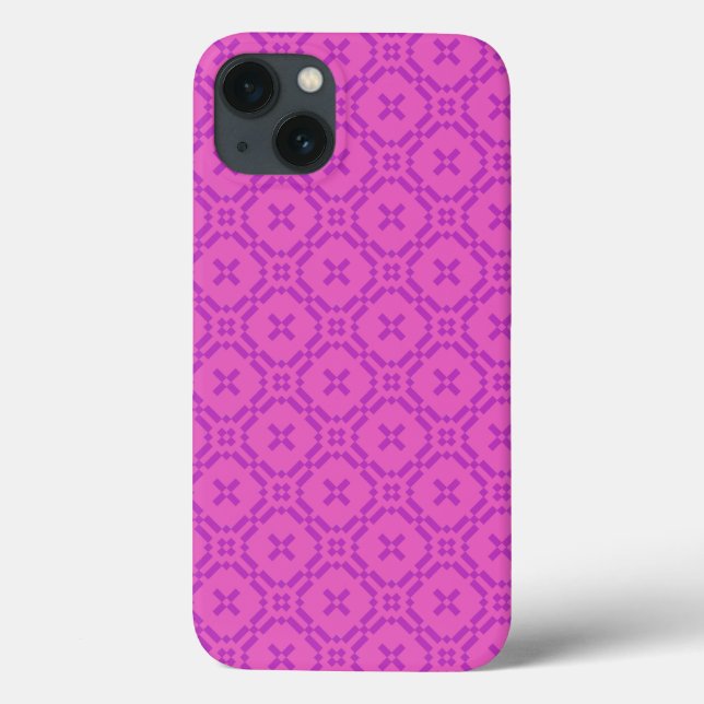 iPad Case-Mate Case: Pink Welsh Tapestry Pattern iPhone Case (Back)
