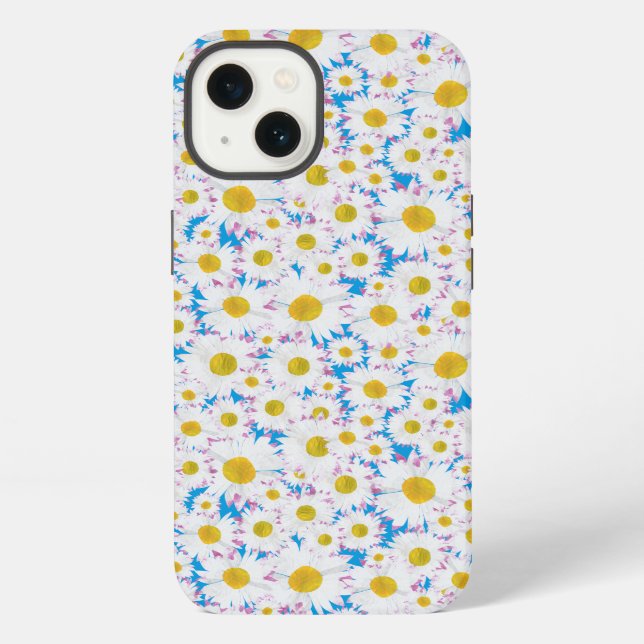 iPad Mini Retina Case-Mate Case: Daisies: Blue iPhone Case (Back)