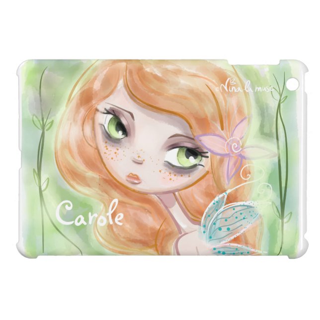 iPAD mini with fairy Case (Back Horizontal)