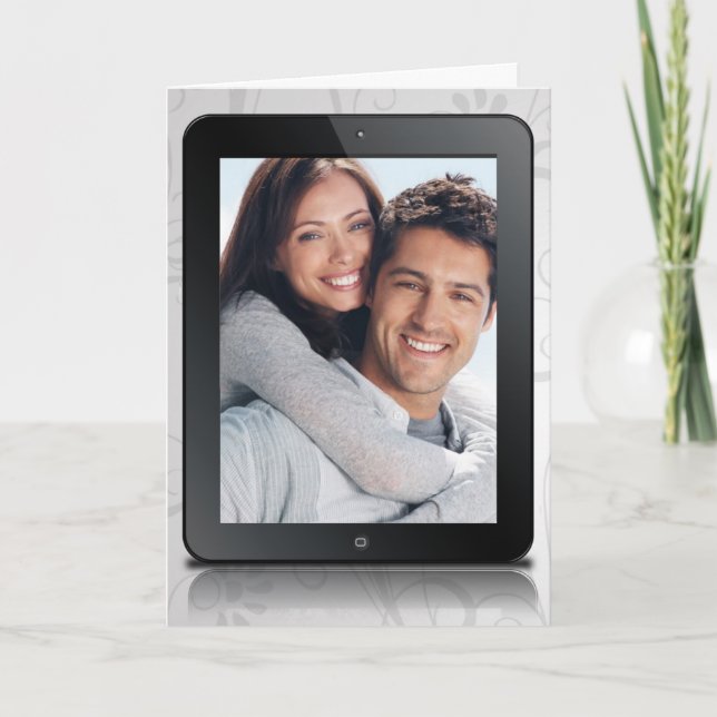 IPad Save the Date Card (Front)