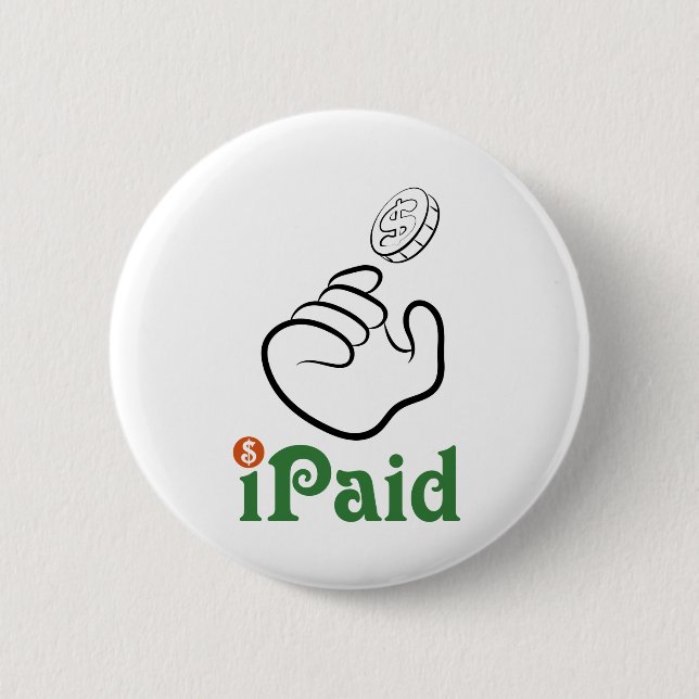 ipaid 2 inch round button (Front)