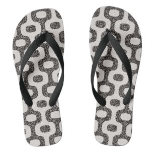 Ipanema Beach Rio de Janeiro Tile Flip Flops