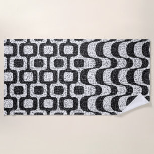 Ipanema / Copacabana Boardwalk Beach Towel