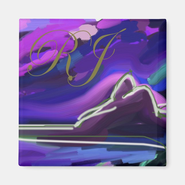 Ipanema - Leblon Rio - Brasil Magnet (Front)