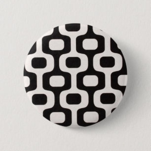 Ipanema Leblon sidewalk Rio Brasil 2 Inch Round Button