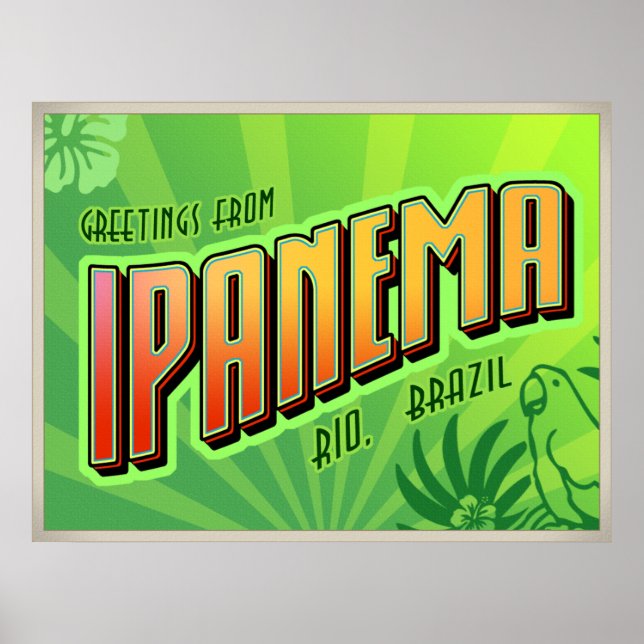 IPANEMA poster (Front)