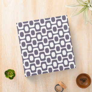 Ipanema Sidewalk Pattern, Beach Pattern, Brazil Binder