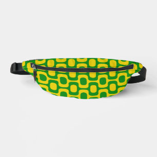 Ipanema Sidewalk Pattern, Beach Pattern, Brazil Fanny Pack